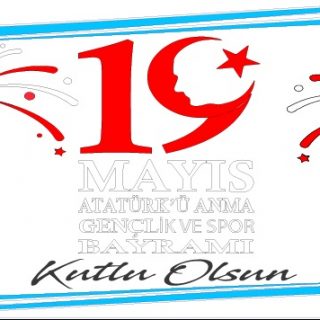 DEV BOYAMA KAĞIDI  19 MAYIS KONFETİLİ